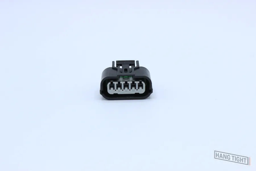 Sumitomo Female HX Black - 5 Terminal in Style: Flying Lead. Sumitomo HX in Black. These connectors are typically found in OEM applications and are available as a connector only or as a flying lead. An extra terminal is included with every connector, beca