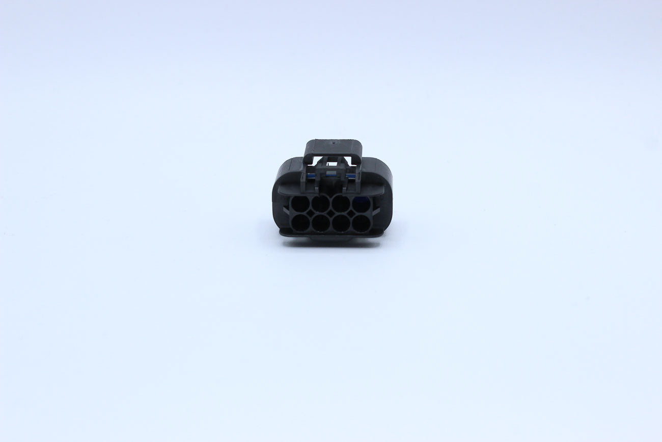 Delphi Female GT280 Black Code 8 - 8 Terminal in Style: Connector Only. Delphi GT280 in Black. These connectors are typically found in OEM applications and are available as a connector only or as a flying lead. An extra terminal is included with every con