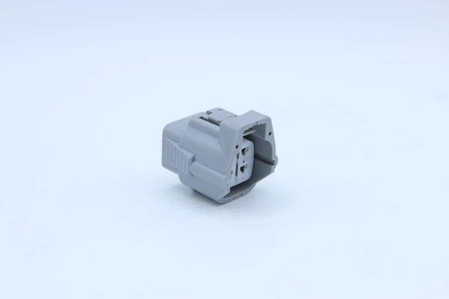 Sumitomo Female TS Gray Injector relief - 4 Terminal in Style: Flying Lead. Sumitomo TS in Gray. These connectors are typically found in OEM applications and are available as a connector only or as a flying lead. An extra terminal is included with every c