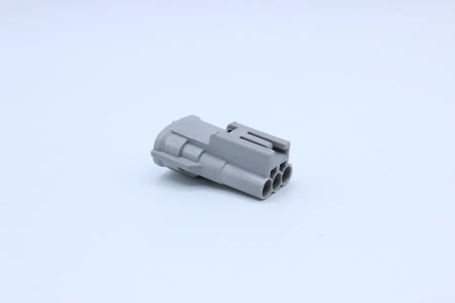 Sumitomo Male TS Gray Tab width 2.3 - 3 Terminal in Style: Flying Lead. Sumitomo TS in Gray. These connectors are typically found in OEM applications and are available as a connector only or as a flying lead. An extra terminal is included with every conne