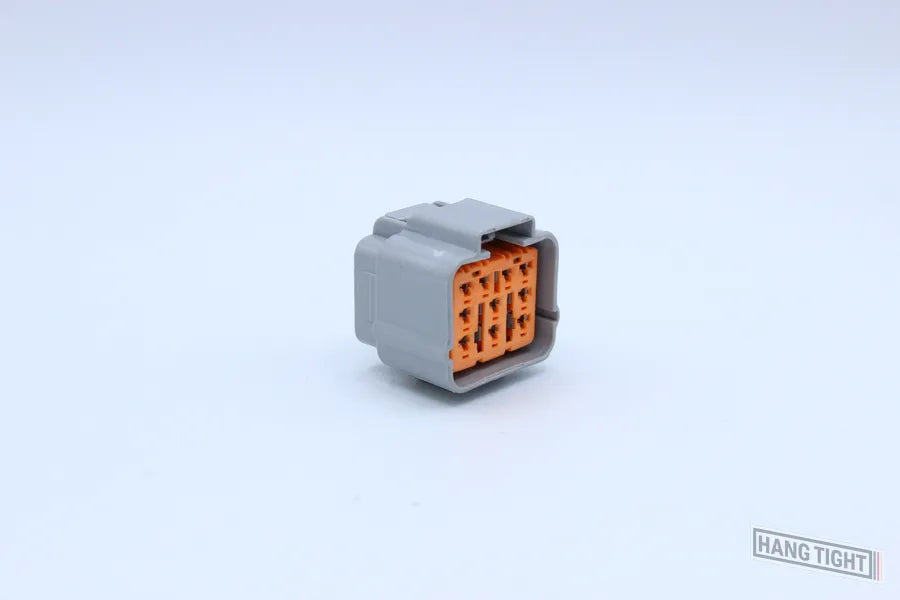 Sumitomo Female DL Gray - 10 Terminal in Style: Connector Only. Sumitomo DL in Gray. These connectors are typically found in OEM applications and are available as a connector only or as a flying lead. An extra terminal is included with every connector, be