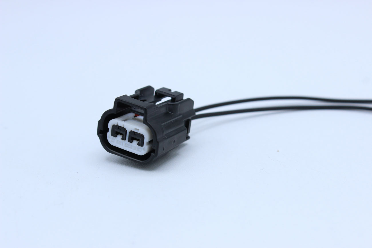 Sumitomo Female Black tab width 2.8 - 2 Terminal in Style: Connector Only. Sumitomo in Black. These connectors are typically found in OEM applications and are available as a connector only or as a flying lead. An extra terminal is included with every conn