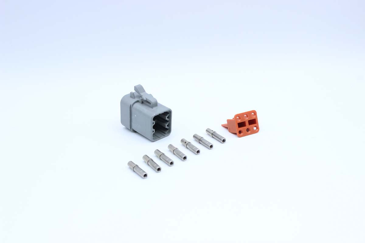 Amphenol ATP Female    - 6 Terminal