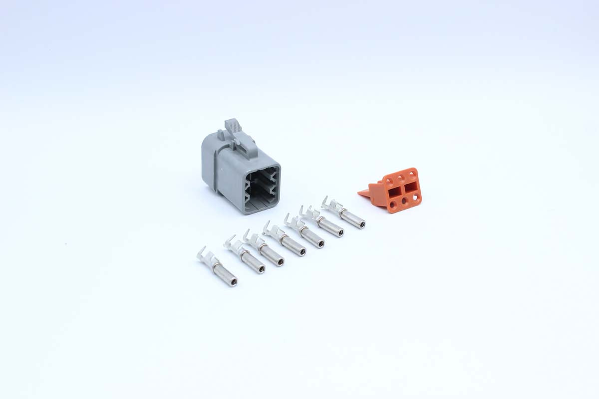 Amphenol ATP Female    - 6 Terminal