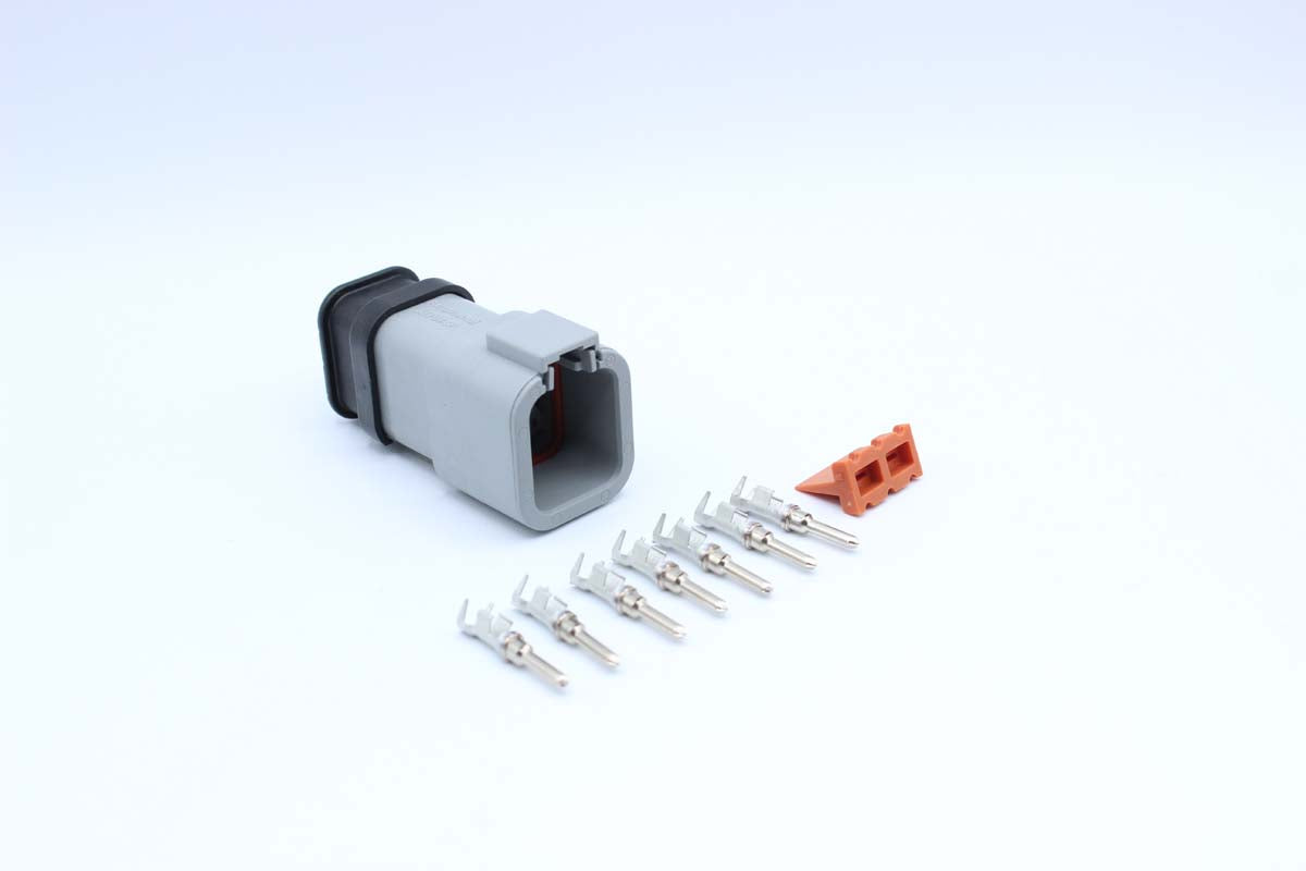 Amphenol ATP Male    - 6 Terminal