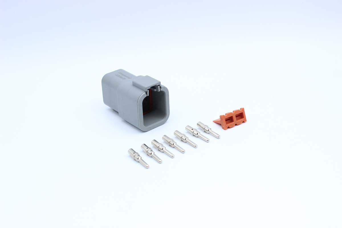 Amphenol ATP Male    - 6 Terminal