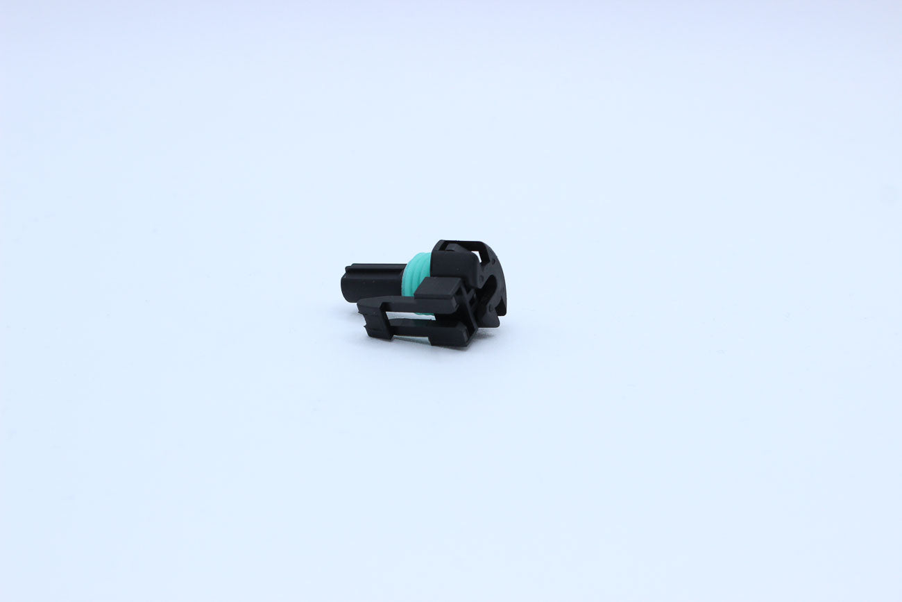 Delphi Female Metri-pack 280 Black - 1 Terminal in Style: Flying Lead. Delphi Metri-pack 280 in Black. These connectors are typically found in OEM applications and are available as a connector only or as a flying lead. An extra terminal is included with e