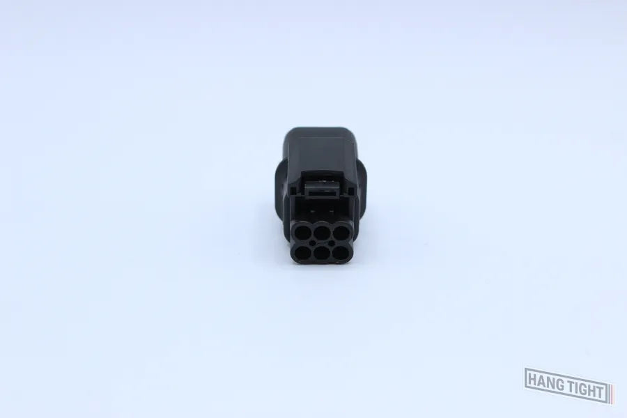 Sumitomo Male HV Black - 6 Terminal in Style: Flying Lead. Sumitomo HV in Black. These connectors are typically found in OEM applications and are available as a connector only or as a flying lead. An extra terminal is included with every connector, becaus