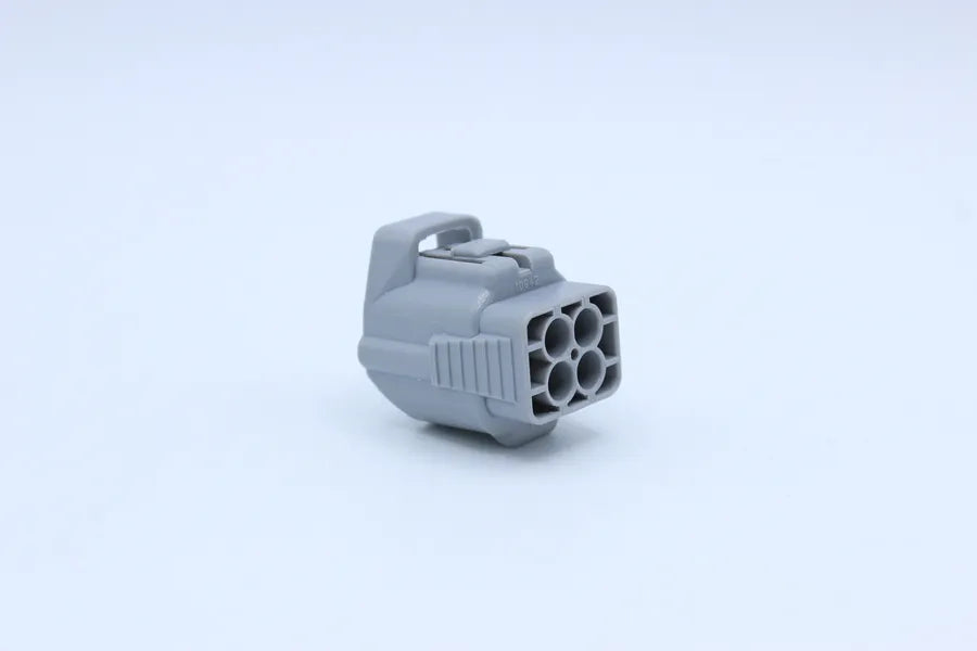 Sumitomo Female TS Gray Injector relief - 4 Terminal in Style: Flying Lead. Sumitomo TS in Gray. These connectors are typically found in OEM applications and are available as a connector only or as a flying lead. An extra terminal is included with every c
