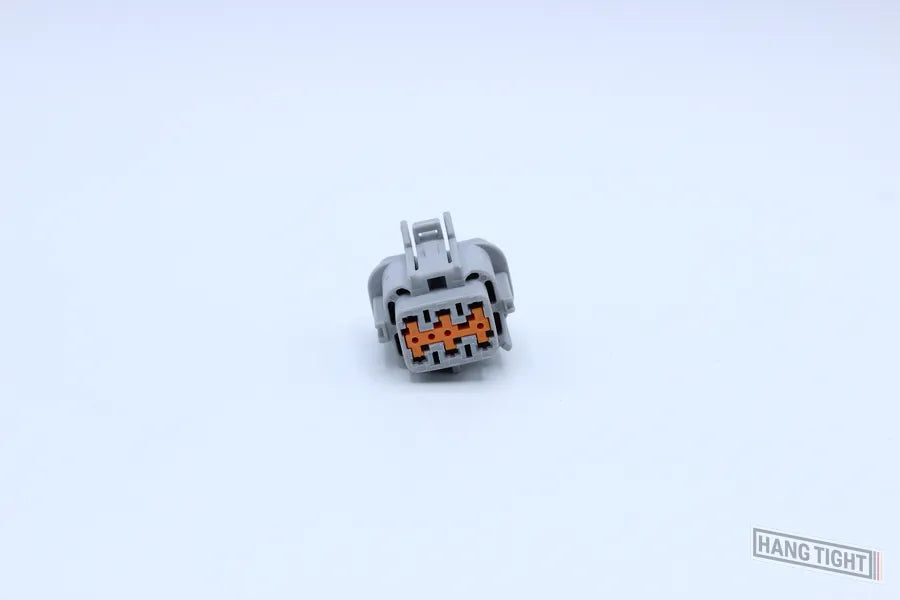 Sumitomo Female RS Gray - 8 Terminal in Style: Connector Only. Sumitomo RS in Gray. These connectors are typically found in OEM applications and are available as a connector only or as a flying lead. An extra terminal is included with every connector, bec
