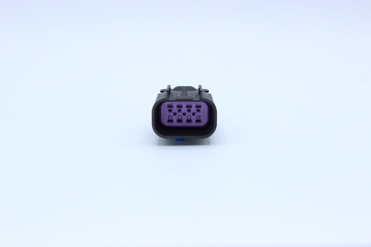 Delphi Male GT150 Black Code 8 - 8 Terminal in Style: Flying Lead. Delphi GT150 in Black. These connectors are typically found in OEM applications and are available as a connector only or as a flying lead. An extra terminal is included with every connecto