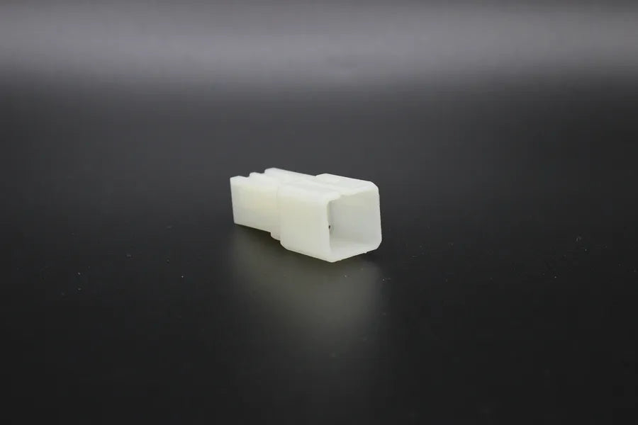 Sumitomo Male MT unsealed Clear - 6 Terminal in Style: Connector Only. Sumitomo MT unsealed in Clear. These connectors are typically found in OEM applications and are available as a connector only or as a flying lead. An extra terminal is included with ev