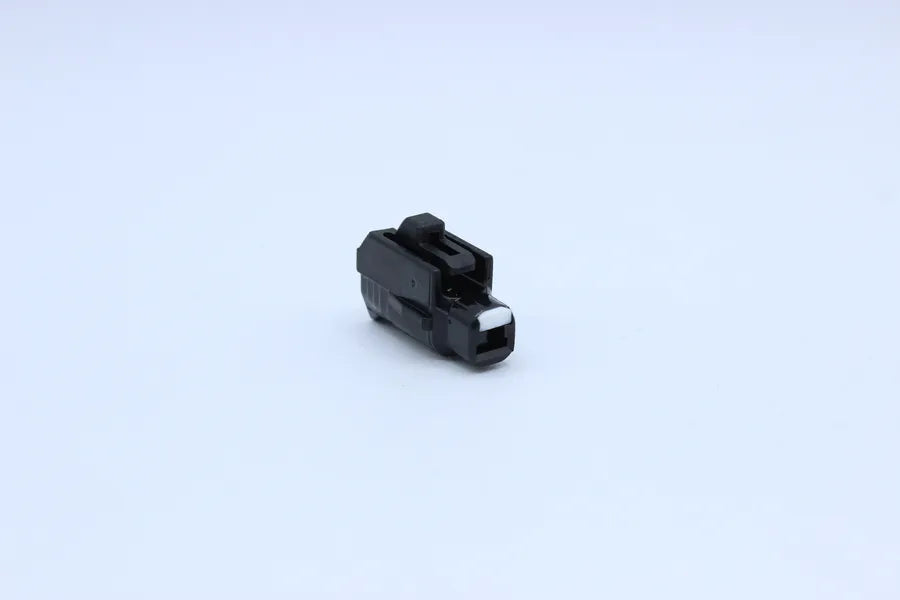 Sumitomo Female TS Black tab width 4.8 - 1 Terminal in Style: Connector Only. Sumitomo TS in Black. These connectors are typically found in OEM applications and are available as a connector only or as a flying lead. An extra terminal is included with ever