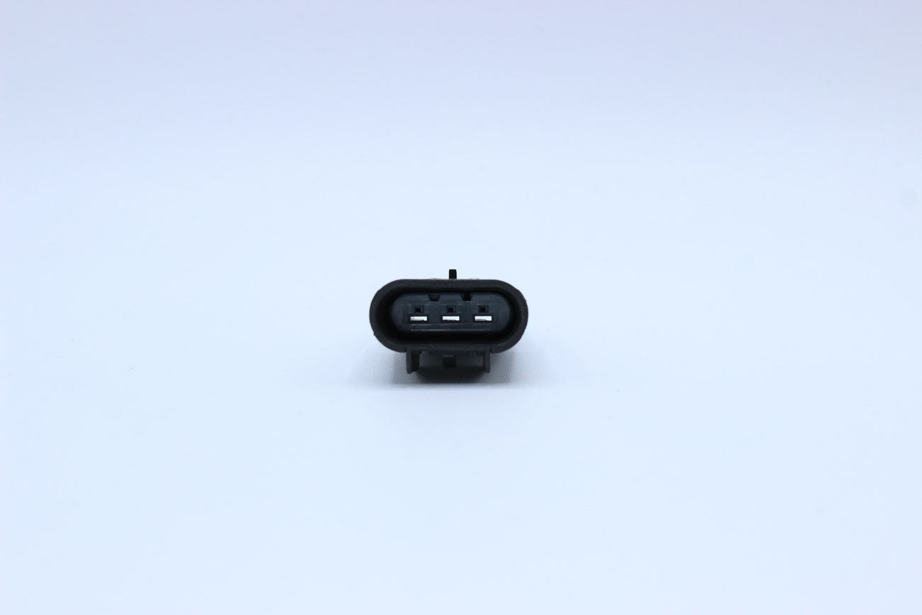 Delphi Male GT280 Black - 3 Terminal in Style: Connector Only. Delphi GT280 in Black. These connectors are typically found in OEM applications and are available as a connector only or as a flying lead. An extra terminal is included with every connector, b