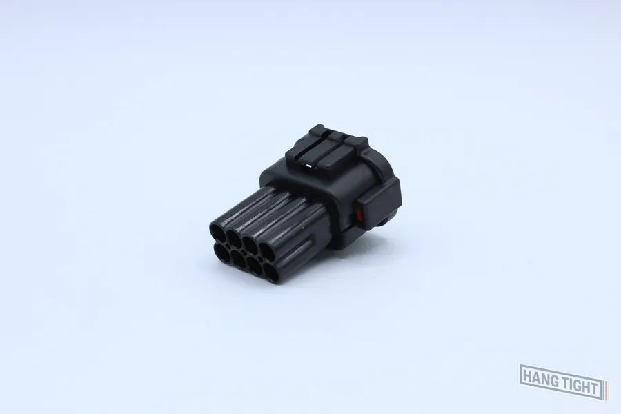 Sumitomo Male RS Black - 8 Terminal in Style: Flying Lead. Sumitomo RS in Black. These connectors are typically found in OEM applications and are available as a connector only or as a flying lead. An extra terminal is included with every connector, becaus