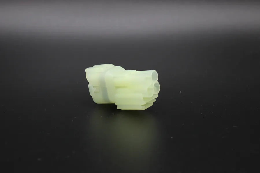 Sumitomo Male HM Clear - 4 Terminal in Style: Flying Lead. Sumitomo HM in Clear. These connectors are typically found in OEM applications and are available as a connector only or as a flying lead. An extra terminal is included with every connector, becaus