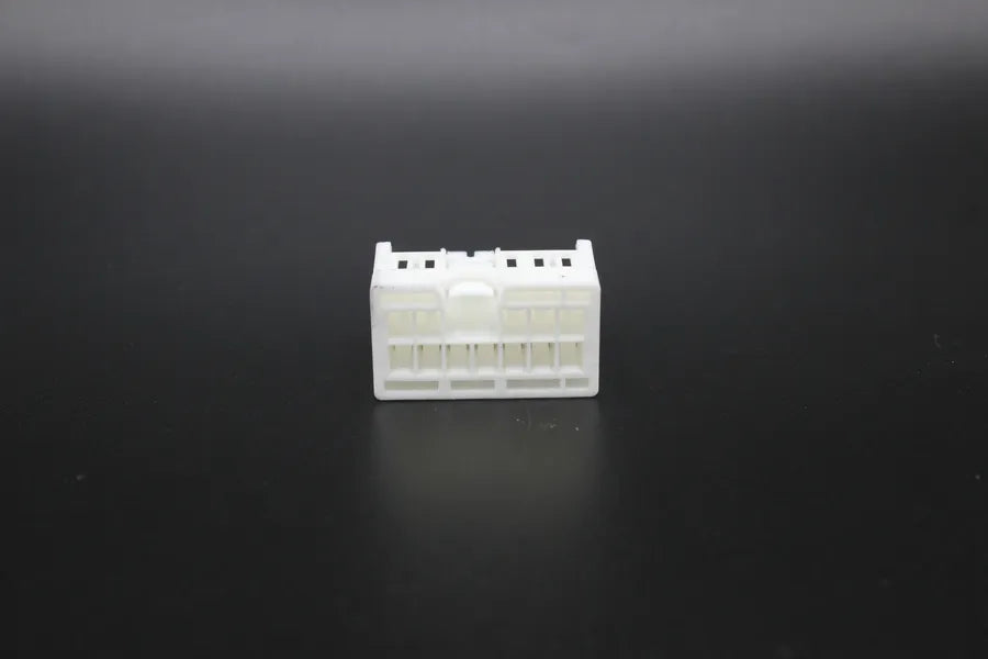 Sumitomo Female White - 10 Terminal in Style: Connector Only. Sumitomo in White. These connectors are typically found in OEM applications and are available as a connector only or as a flying lead. An extra terminal is included with every connector, becaus