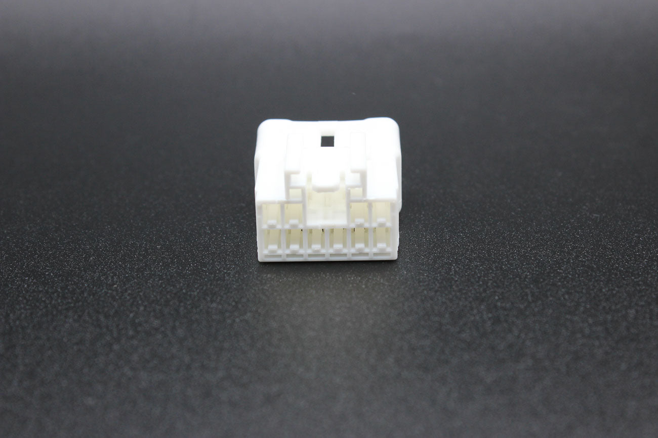 KET Male 090 II White - 10 Terminal in Style: Flying Lead. KET 090 II in White. These connectors are typically found in OEM applications and are available as a connector only or as a flying lead. An extra terminal is included with every connector, because