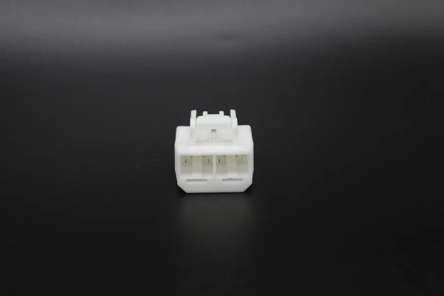 Sumitomo Female TS unsealed White Tab width 8 - 2 Terminal in Style: Connector Only. Sumitomo TS unsealed in White. These connectors are typically found in OEM applications and are available as a connector only or as a flying lead. An extra terminal is in