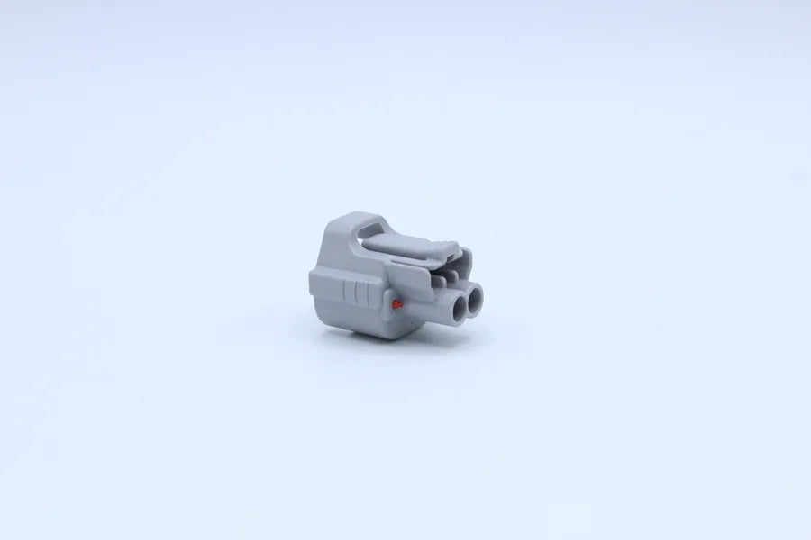 Sumitomo Female TS Grey Injector relief - 2 Terminal in Style: Connector Only. Sumitomo TS in Grey. These connectors are typically found in OEM applications and are available as a connector only or as a flying lead. An extra terminal is included with ever