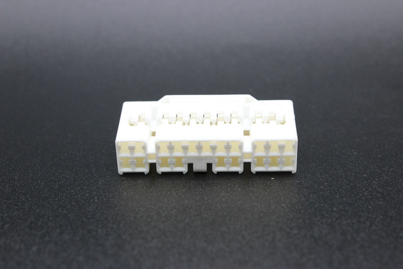 KET Female 090 Clear - 20 Terminal in Style: Connector Only. KET 090 in Clear. These connectors are typically found in OEM applications and are available as a connector only or as a flying lead. An extra terminal is included with every connector, because