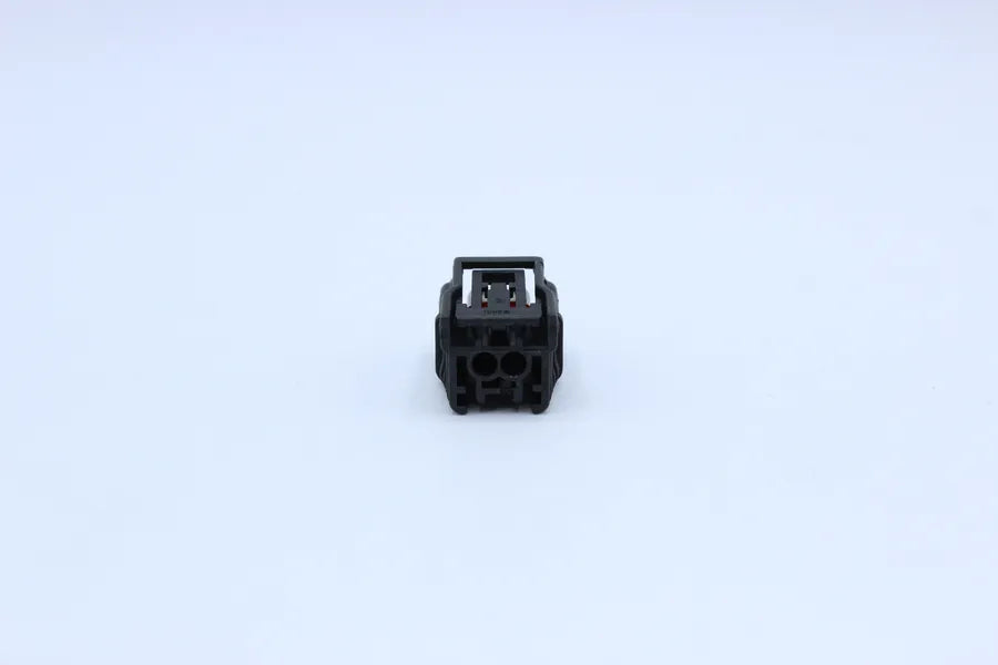 Sumitomo Female HV Black - 2 Terminal in Style: Flying Lead. Sumitomo HV in Black. These connectors are typically found in OEM applications and are available as a connector only or as a flying lead. An extra terminal is included with every connector, beca