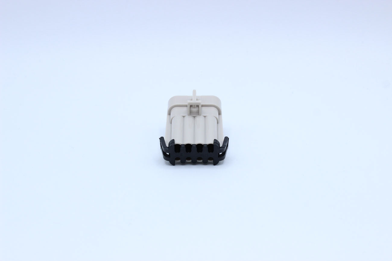 Delphi Male Metri-pack 150 Grey Code 2 - 7 Terminal in Style: Connector Only. Delphi Metri-pack 150 in Grey. These connectors are typically found in OEM applications and are available as a connector only or as a flying lead. An extra terminal is included
