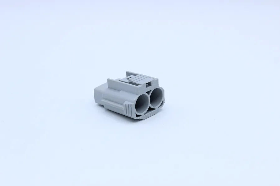 Sumitomo Female TS Gray 312 - 2 Terminal in Style: Flying Lead. Sumitomo TS in Gray. These connectors are typically found in OEM applications and are available as a connector only or as a flying lead. An extra terminal is included with every connector, be
