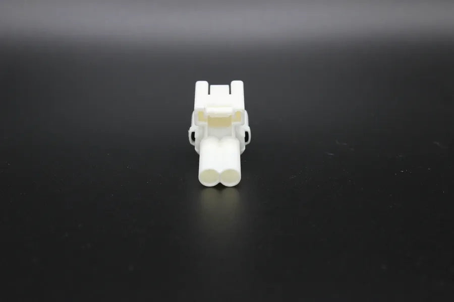 Sumitomo Male MT White Mounting tab - 2 Terminal in Style: Connector Only. Sumitomo MT in White. These connectors are typically found in OEM applications and are available as a connector only or as a flying lead. An extra terminal is included with every c
