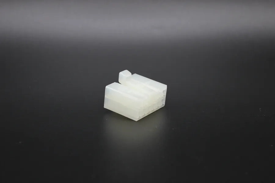 Sumitomo Female MT Clear - 10 Terminal in Style: Connector Only. Sumitomo MT in Clear. These connectors are typically found in OEM applications and are available as a connector only or as a flying lead. An extra terminal is included with every connector,