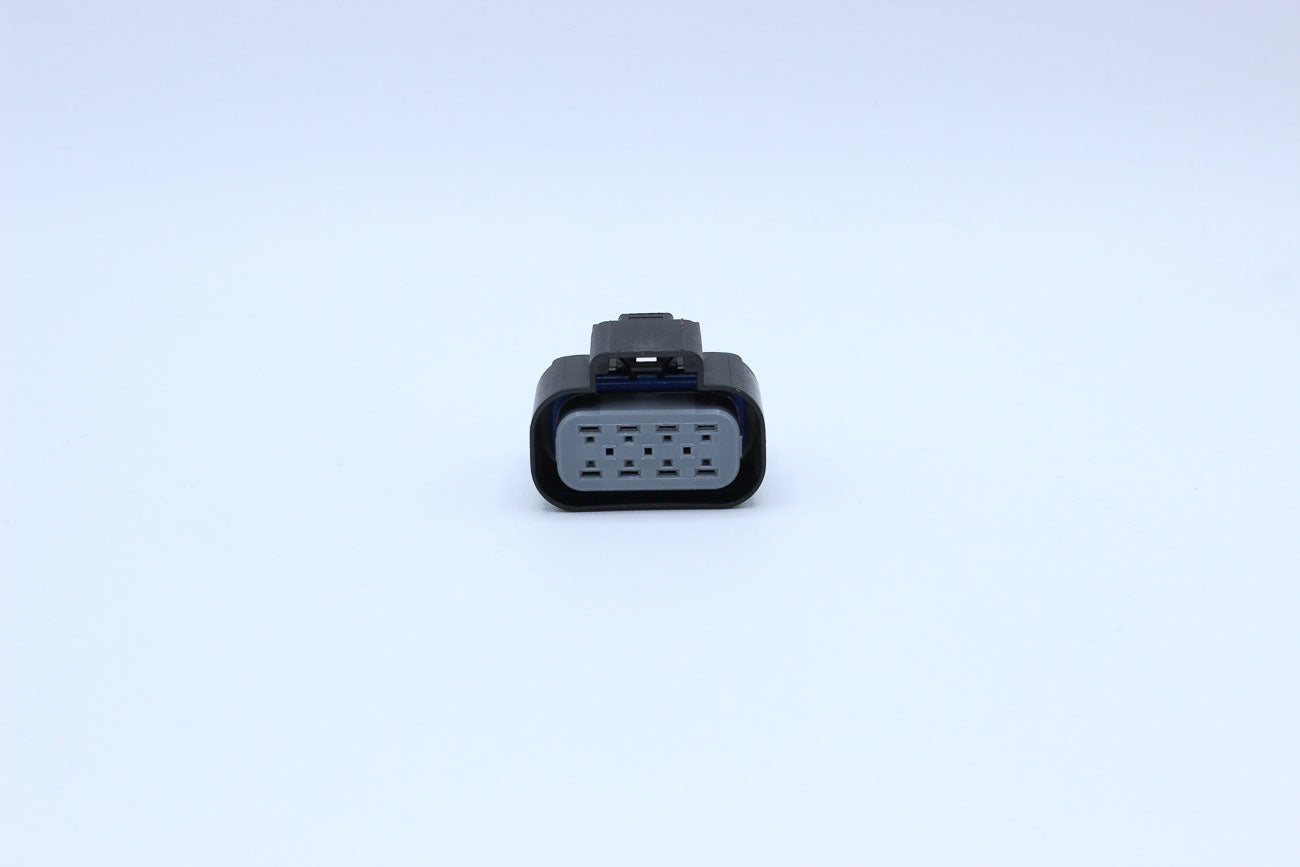 Delphi Female GT280 Black Code 8 - 8 Terminal in Style: Connector Only. Delphi GT280 in Black. These connectors are typically found in OEM applications and are available as a connector only or as a flying lead. An extra terminal is included with every con