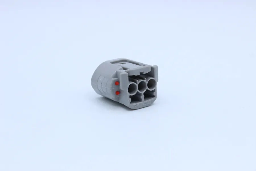 Sumitomo Female TS Gray - 3 Terminal in Style: Flying Lead. Sumitomo TS in Gray. These connectors are typically found in OEM applications and are available as a connector only or as a flying lead. An extra terminal is included with every connector, becaus